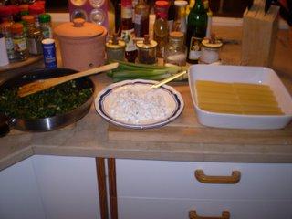 Canelones de ricota y espinaca