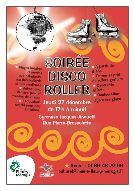 Soirée Roller Disco à Fleury Merogis