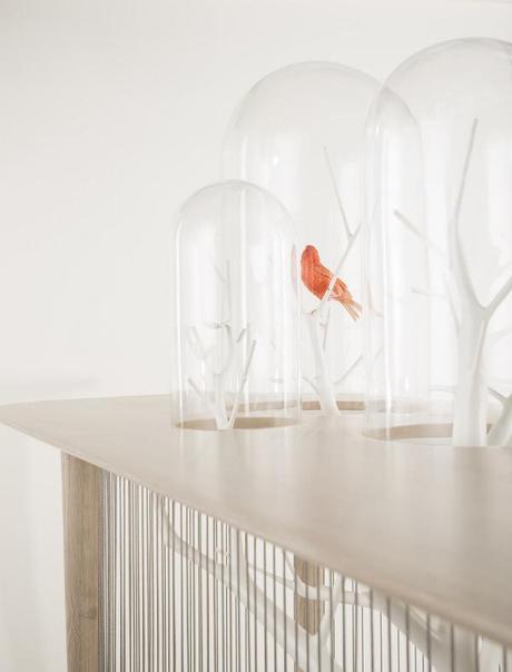 Archibird la Console Cage à oiseaux par Grégoire de Lafforest