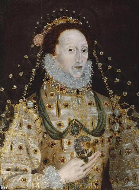 Portrait de la Reine Elizabeth I peint par un artiste inconnu entre 1580-1590