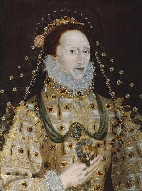 Portrait de la Reine Elizabeth I peint par un artiste inconnu entre 1580-1590