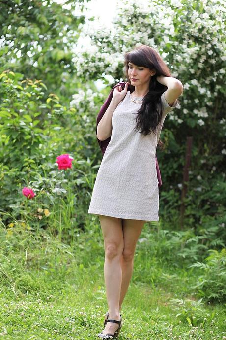 style preppy somewhere marni photo robe crochet beige Preppy dété