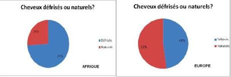 CHEVEUX DEFRISES VS NATURELS (ETUDE)