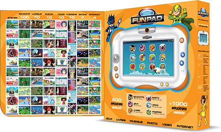 VideoJet présente sa nouvelle tablette FUNPAD pour les 3-9 ans Volet-FUNPAD