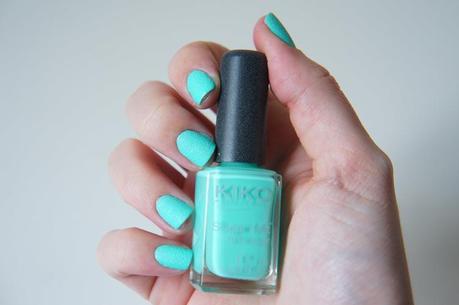Kiko Sugar Mat Mint 636 swatch Kiko Sugar Mat Mint 636 swatch