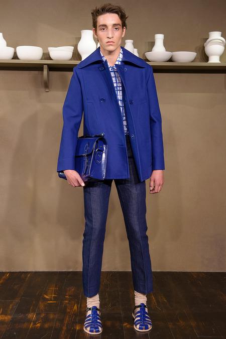 Le défilé Carven homme pour l'été 2014...