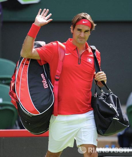 Joueur de tennis suisse Roger Federer