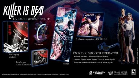 KILLER IS DEAD – La Fan Edition et l’Edition Limitée dévoilées ! KILLER IS DEAD – La Fan Edition et l’Edition Limitée dévoilées !
