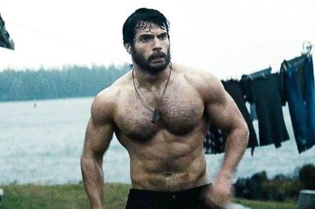 Superman-The-Man-of-Steel-Movie-bearded-Clark-Kent-by-actor-Henry-Cavill