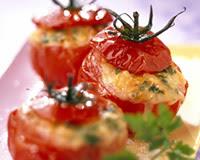 Tomates farcies épinards et chèvre - 80 Kcal / personne