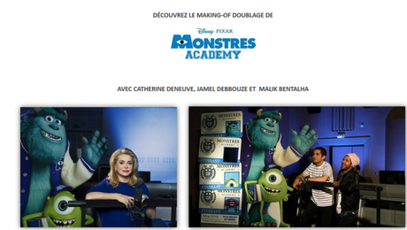 Monstres Academy : dans les coulisses du doublage avec Catherine Deneuve, Jamel Debbouze et Malik Bentalha !‏