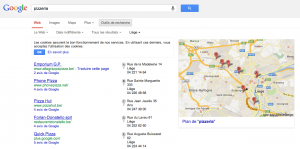 Le référencement local s’invite dans la stratégie de communication Référencement local Pizzeria Liège