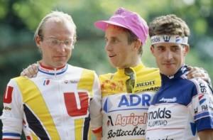 Tour de France 1989, LeMond pour 8 secondes Tour-de-France-1989-podium-lemond-fignon