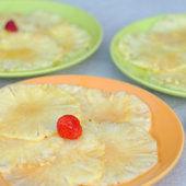 Carpaccio d’ananas Carpaccio d’ananas