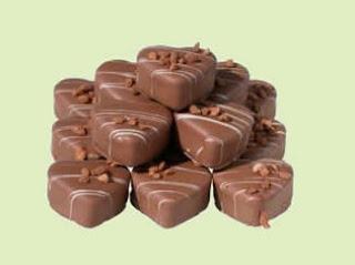 Coeur au chocolat !!!