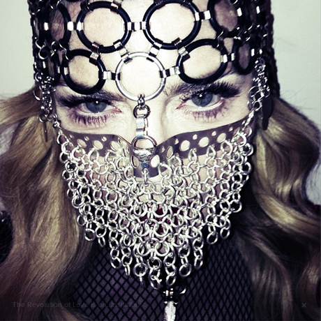Madonna en niqab