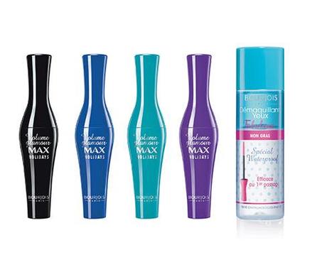 Plus de place dans sa valise ? on adopte le make up mini de Bourjois ! VISUEL_GAMME_VOLUME_GLAMOUR_MAX_HOLIDAYS