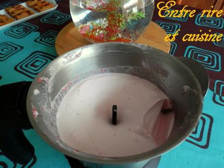 Mousse toute légère à la fraise (au robot) P7030001 sur Imagesia