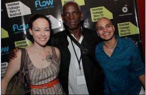 Trinidad et Tobago Film festival Christian Bertin et les éditrices d'Arc Magazine