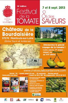 Festival de la Tomate au Château de la Bourdaisière les 7 et 8 septembre 2013 Festival de la Tomate au Château de la Bourdaisière les 7 et 8 septembre 2013