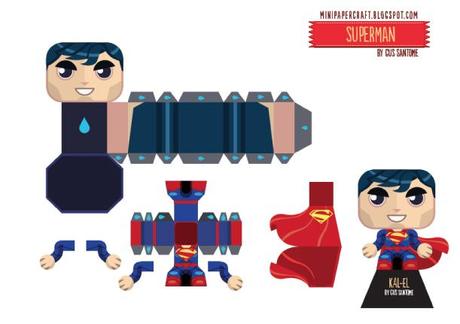 Blog_Paper_Toy_papertoys_Superman_Costumes_template5_preview Superman Costumes de Gus Santome (x 7)