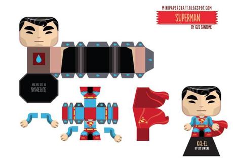 Blog_Paper_Toy_papertoys_Superman_Costumes_template1_preview Superman Costumes de Gus Santome (x 7)
