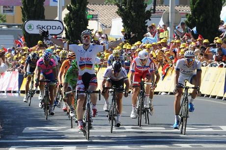 Les Amis d’Amédée DETRAUX à Montpellier à l’occasion du Tour de France !