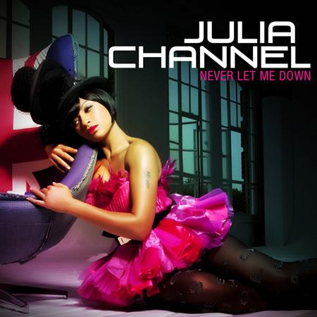 Julia Channel pochette de Never Let Me Down photo © DR