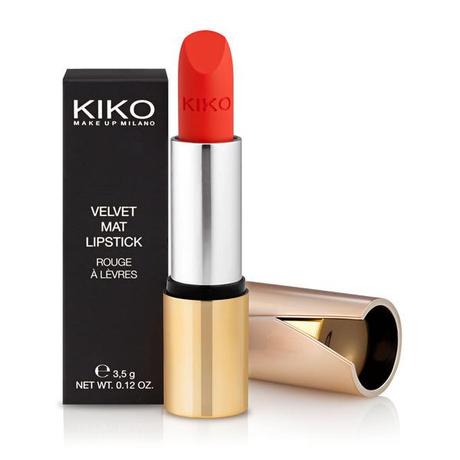 J’ai testé #604 Bright Orange – Velvet Mat – Satin Lipstick de Kiko