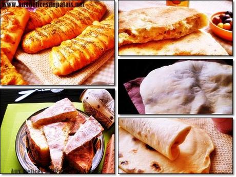 Pain à la semoule / Forme escargot pain pour ramadan 2013