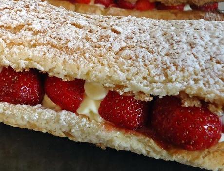 Éclairs gourmands à la fraise et citron Éclairs gourmands à la fraise et citron