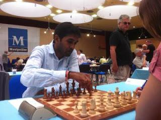 Ronde 7 : le maître international M.S. Thejkumar - Photo © Chess & Strategy  