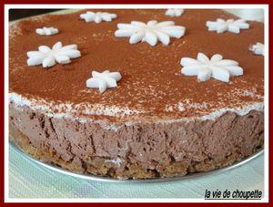 cheesecake chocolat noisettes 002