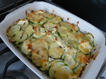 Gratin de courgettes soldes d'été 002