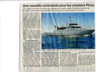 Pavoisé dans le port O