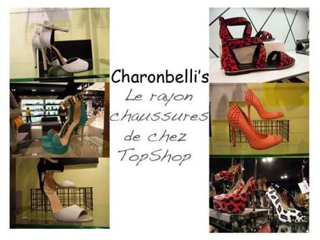 Le rayon chaussures de chez TopShop (2)- Charonbelli's blog mode
