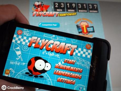 Gagnez un BlackBerry Z10 en jouant à Flycraft Fly