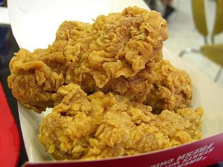 Les chicken wings de KFC