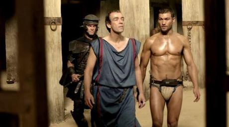 Spartacus et Batiatus - Blodd and Sand