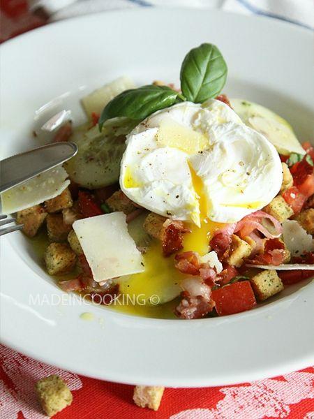 Panzanella au bacon et à l'oeuf poché PanzanelBacOeufBLOG18