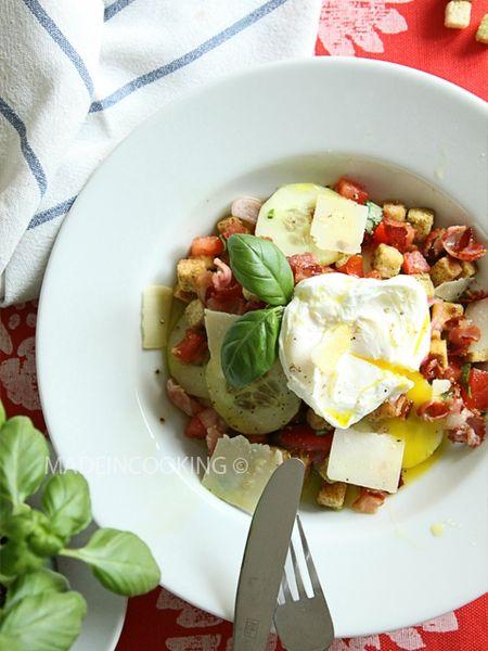 Panzanella au bacon et à l'oeuf poché PanzanelBacOeufBLOG17