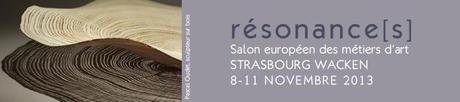 Entrez en RÉSONANCE (S) à Strasbourg,  du 8 au 11 novembre 2013 !