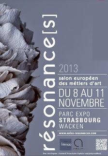 Entrez en RÉSONANCE (S) à Strasbourg,  du 8 au 11 novembre 2013 !
