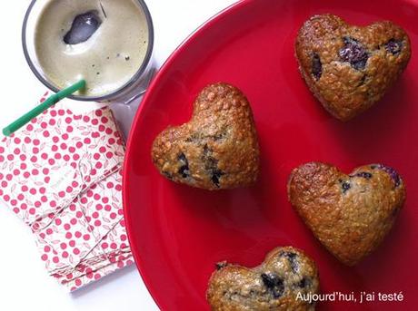 Aujourd'hui, j'ai testé –des muffins cerise-banane-avoine et un thé glacé image