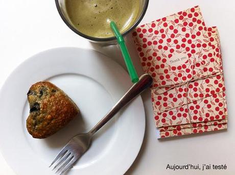 Aujourd'hui, j'ai testé –des muffins cerise-banane-avoine et un thé glacé image