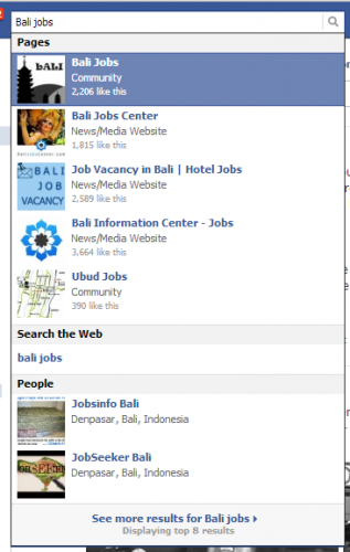Bali jobs facebook balisolo