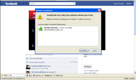 comment arreter un virus sur facebook