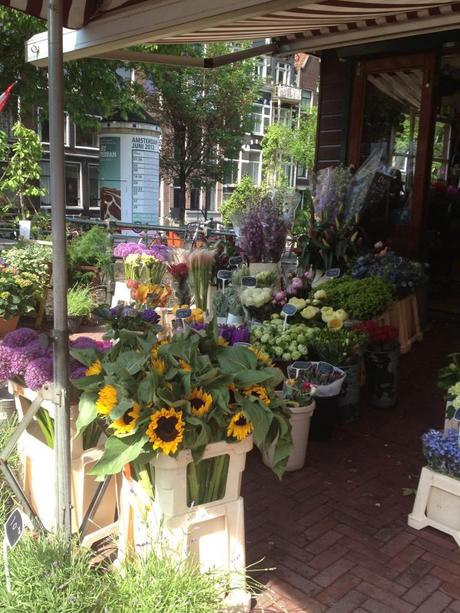Amsterdam, Kiosque à fleurs