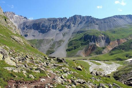 Col du Soufre depuis le Plan de Tuéda (Vanoise)