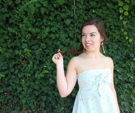 Des fleurs, des papillons, des volants… la robe parfaite ! Robe bustier fleurie burda 122 - mai 2013 - les lubies de louise (4 sur 13)
